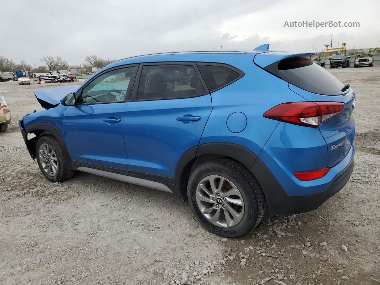 2018 Hyundai Tucson Sel Blue vin: KM8J3CA4XJU704789