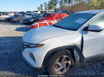 2022 Hyundai Tucson Se White vin: KM8JA3AE2NU032151