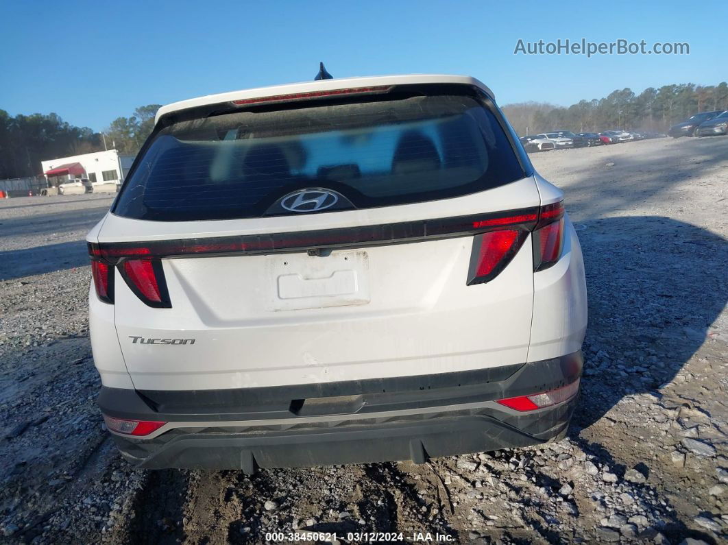 2022 Hyundai Tucson Se White vin: KM8JA3AE2NU032151