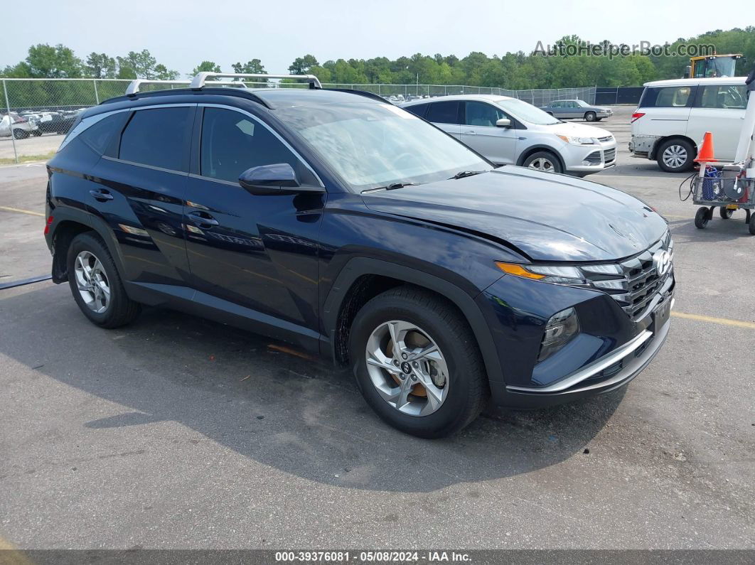 2022 Hyundai Tucson Se Blue vin: KM8JA3AE8NU031909