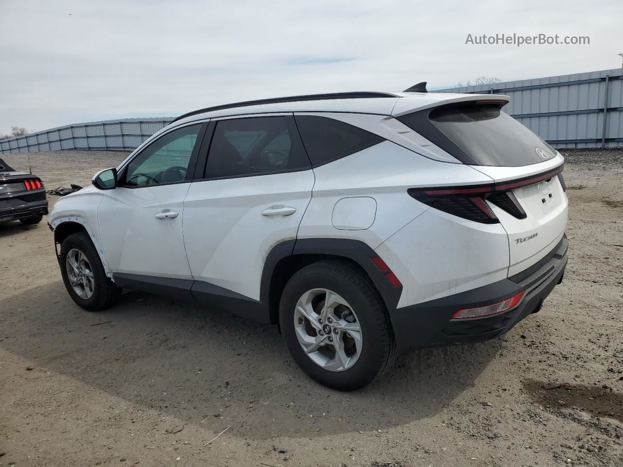 2022 Hyundai Tucson Sel White vin: KM8JBCAE7NU171110