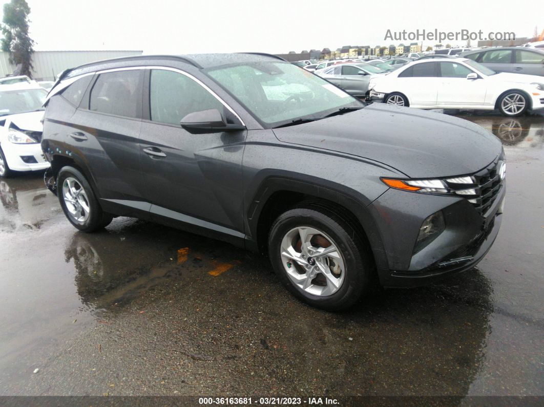 2022 Hyundai Tucson Sel Gray vin: KM8JBCAE8NU018381