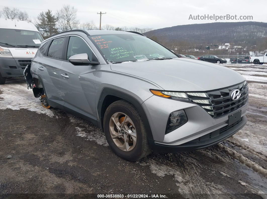 2022 Hyundai Tucson Sel Silver vin: KM8JBCAE9NU167169