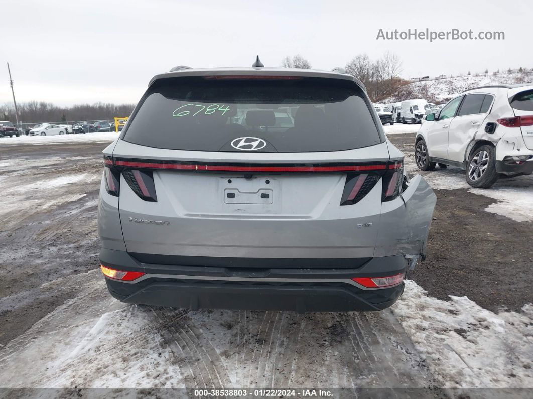 2022 Hyundai Tucson Sel Silver vin: KM8JBCAE9NU167169