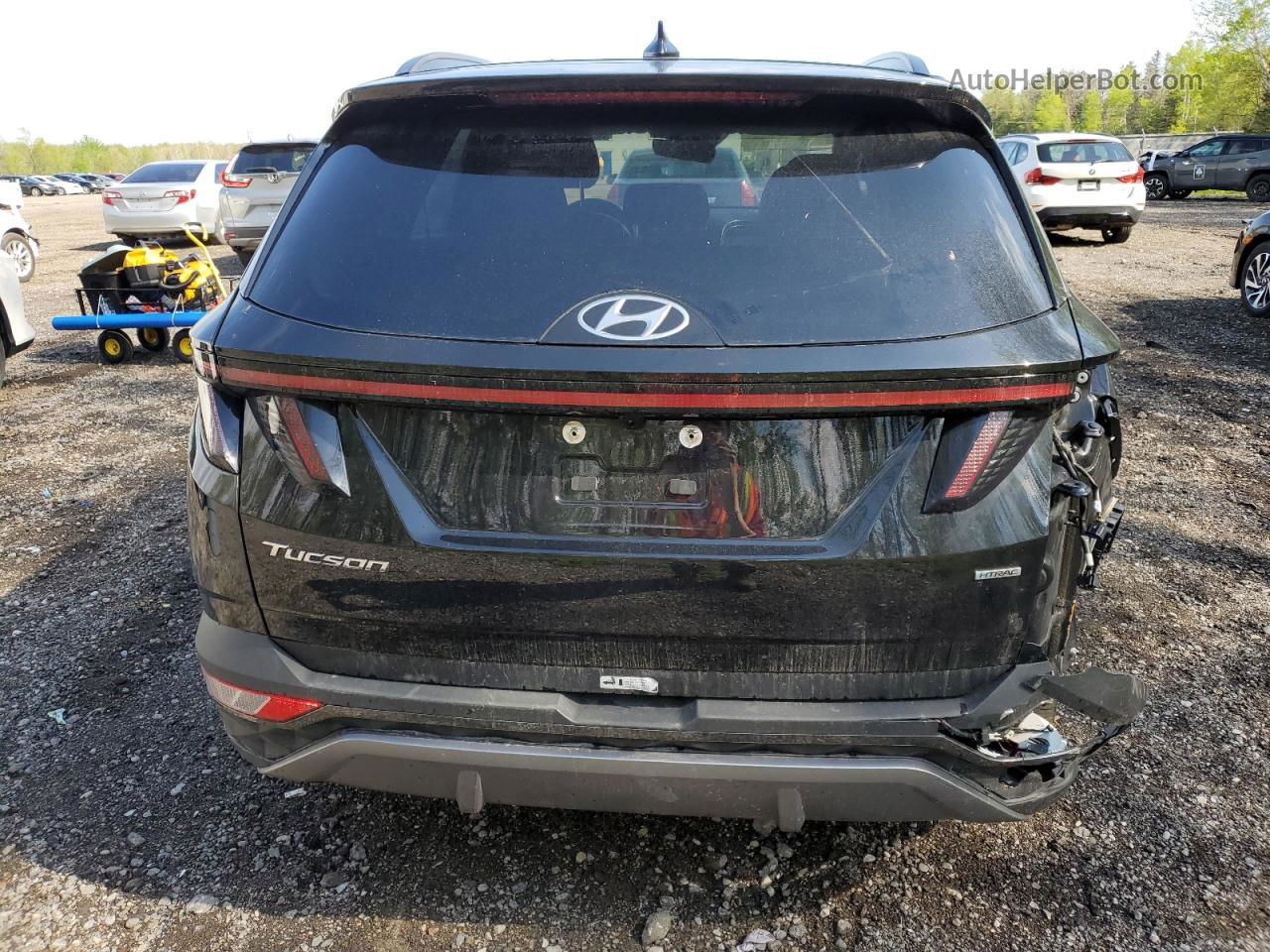 2022 Hyundai Tucson Sel Black vin: KM8JCCAE0NU099681