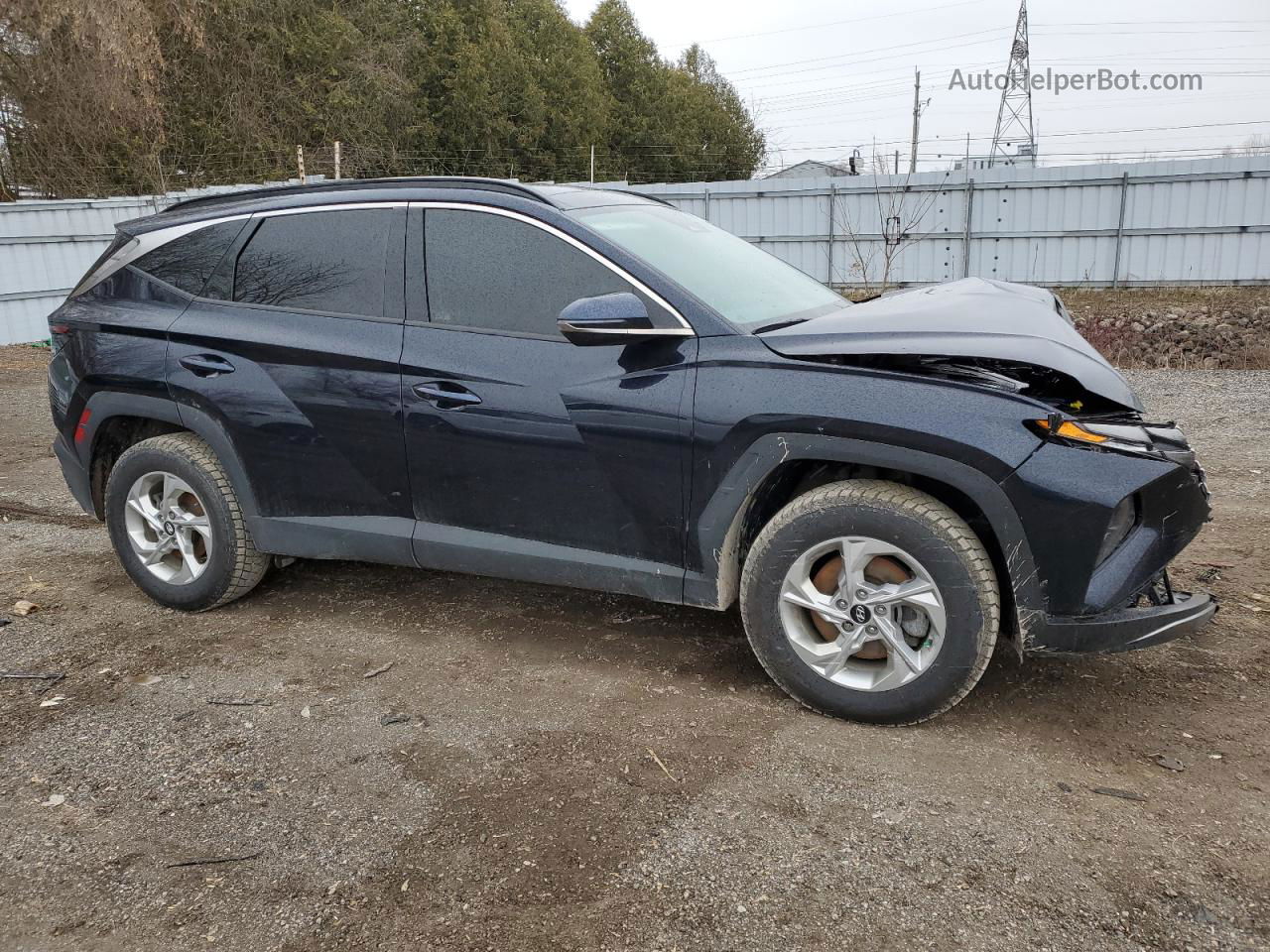 2022 Hyundai Tucson Sel Blue vin: KM8JCCAE9NU161756