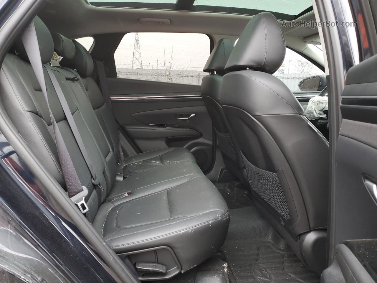 2022 Hyundai Tucson Sel Синий vin: KM8JCCAE9NU161756