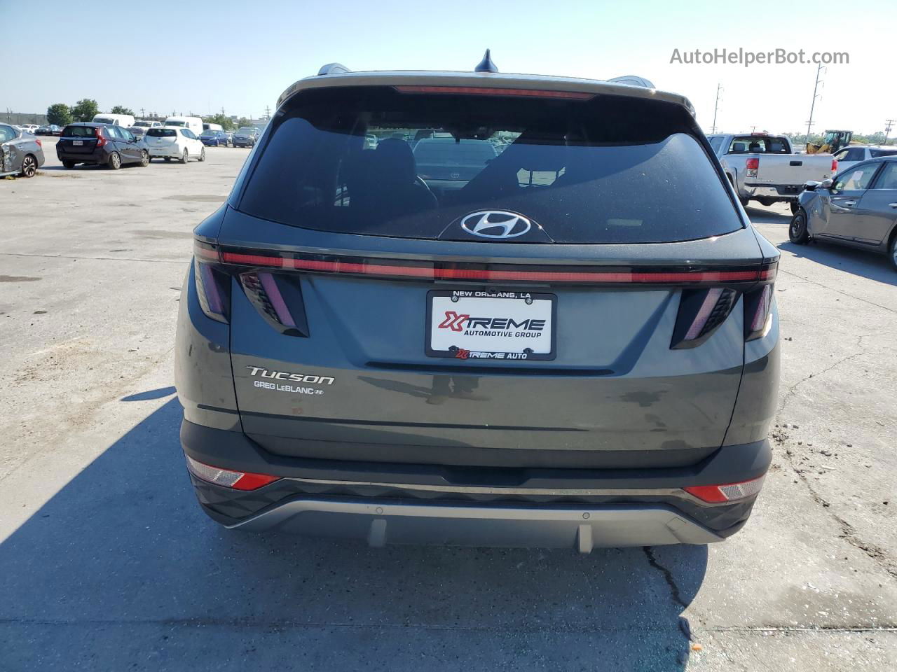 2022 Hyundai Tucson Limited Gray vin: KM8JE3AE1NU110732