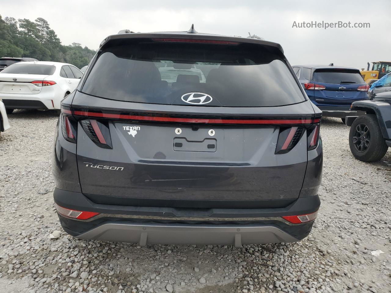 2022 Hyundai Tucson Limited Gray vin: KM8JE3AE1NU112013