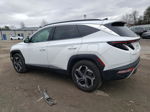 2022 Hyundai Tucson Limited White vin: KM8JECA17NU040831