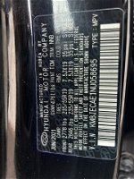 2022 Hyundai Tucson Limited Black vin: KM8JECAE1NU058695