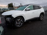 2022 Hyundai Tucson Limited White vin: KM8JECAE4NU065799