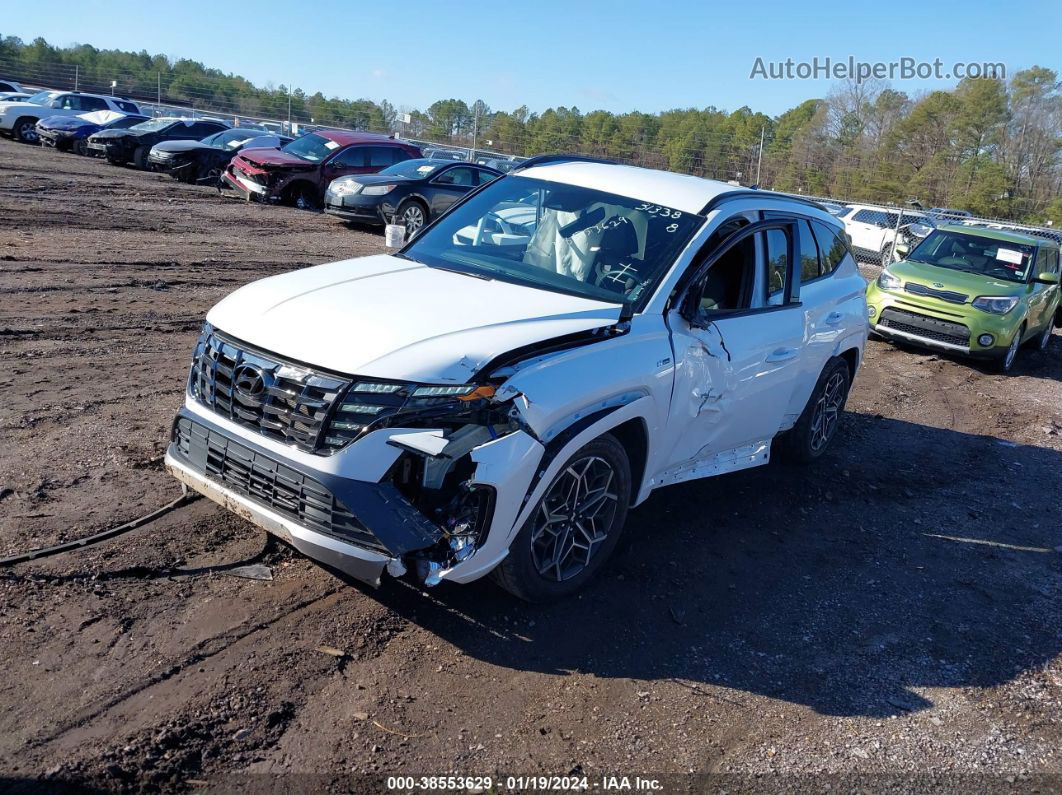 2022 Hyundai Tucson N Line White vin: KM8JF3AE3NU169312