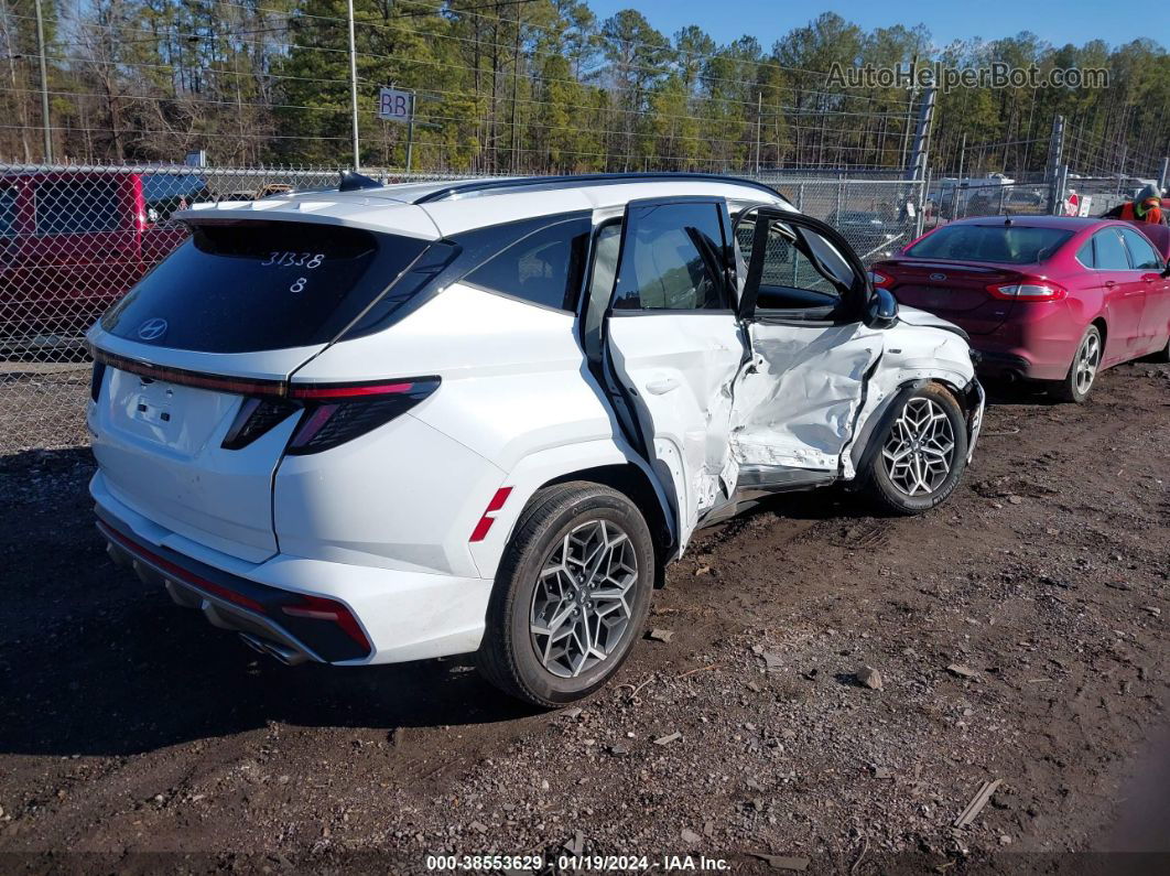 2022 Hyundai Tucson N Line White vin: KM8JF3AE3NU169312