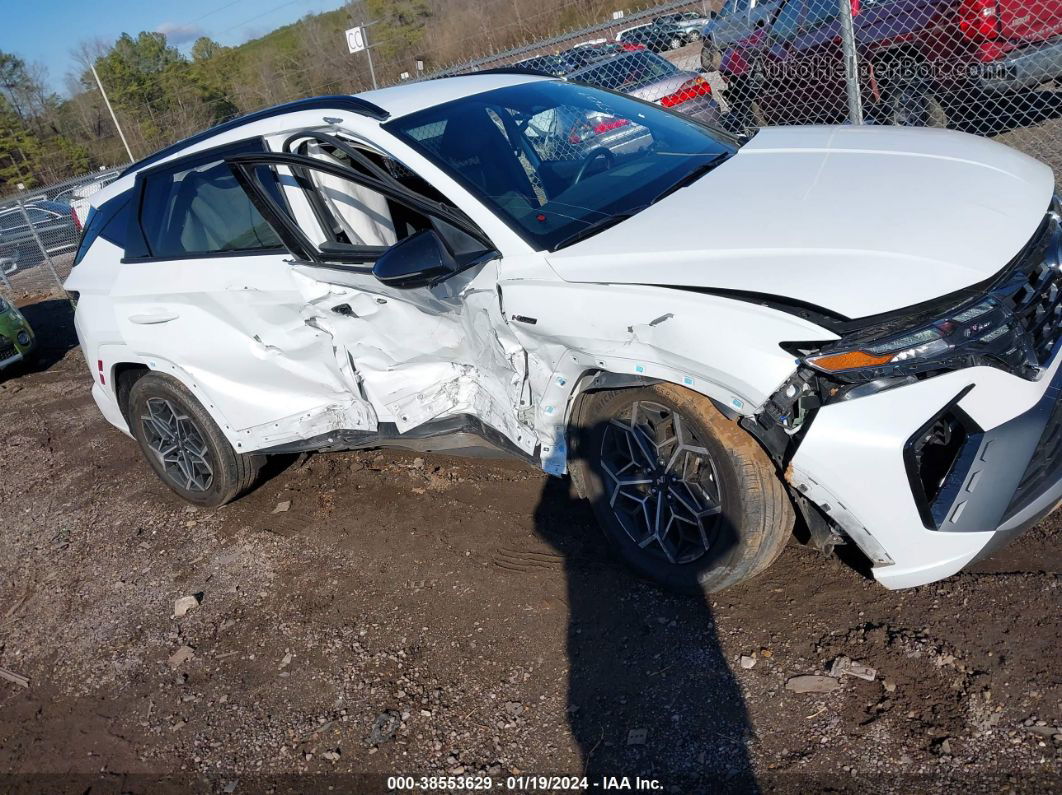 2022 Hyundai Tucson N Line White vin: KM8JF3AE3NU169312