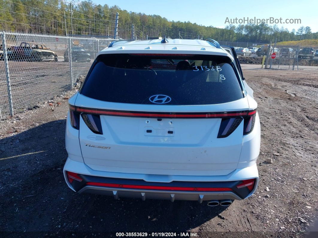 2022 Hyundai Tucson N Line White vin: KM8JF3AE3NU169312