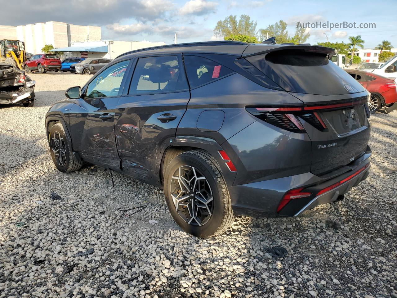 2022 Hyundai Tucson N Line Угольный vin: KM8JF3AEXNU143645