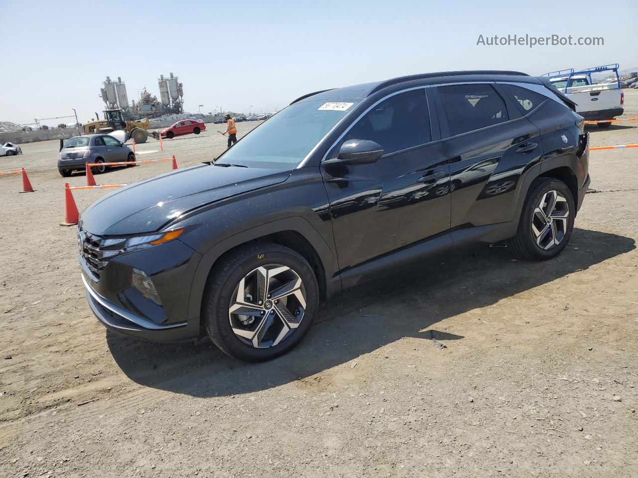 2022 Hyundai Tucson Sel Convenience Black vin: KM8JFCA10NU071528