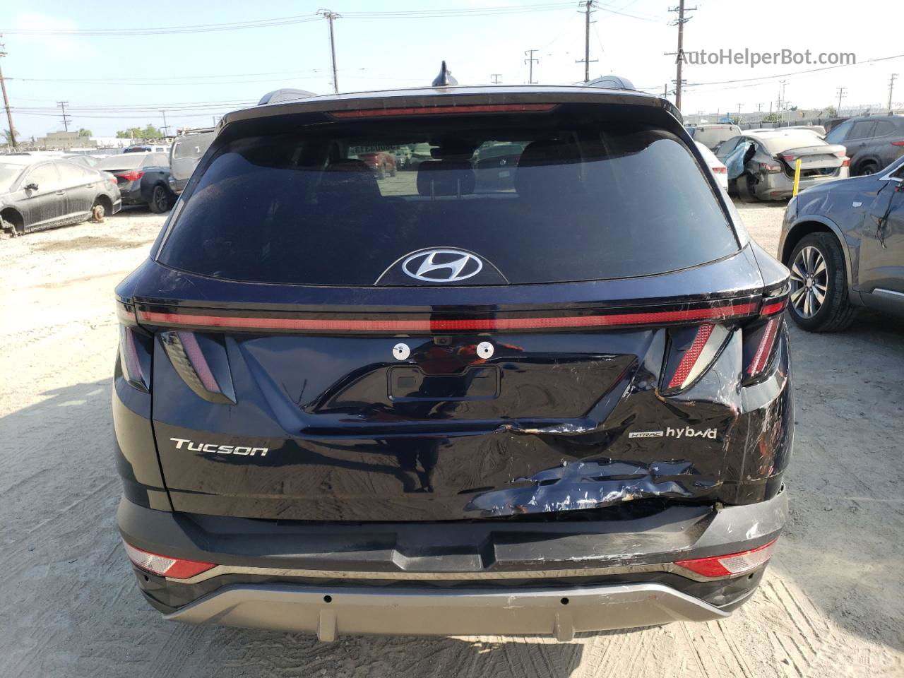 2022 Hyundai Tucson Sel Convenience Blue vin: KM8JFCA12NU069067