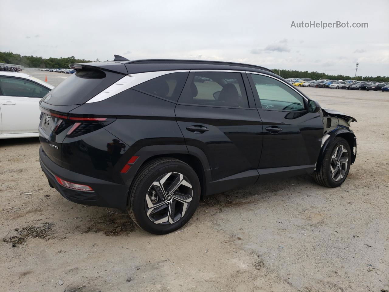 2022 Hyundai Tucson Sel Convenience Black vin: KM8JFCA13NU061222