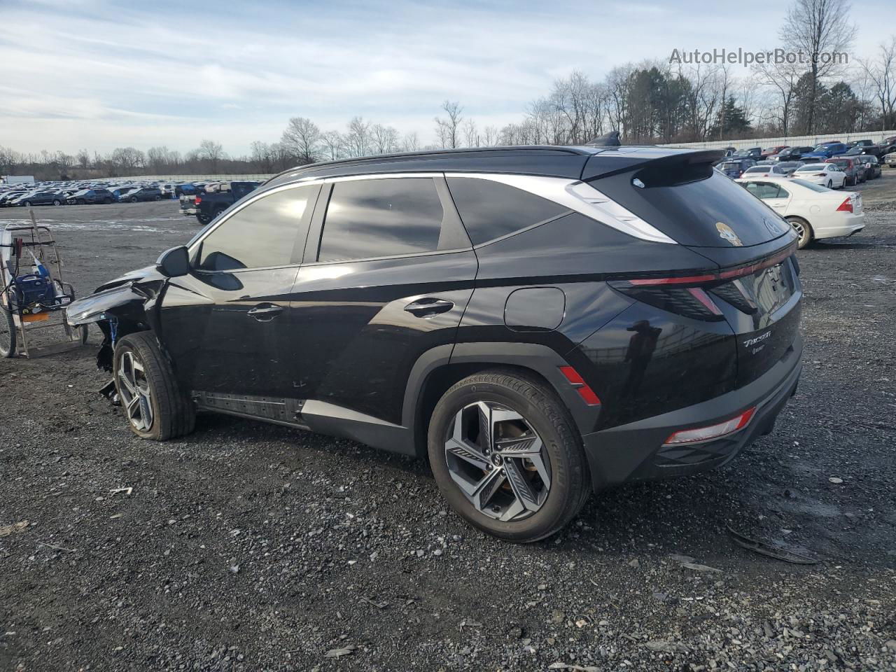 2022 Hyundai Tucson Sel Convenience Black vin: KM8JFCA14NU076179