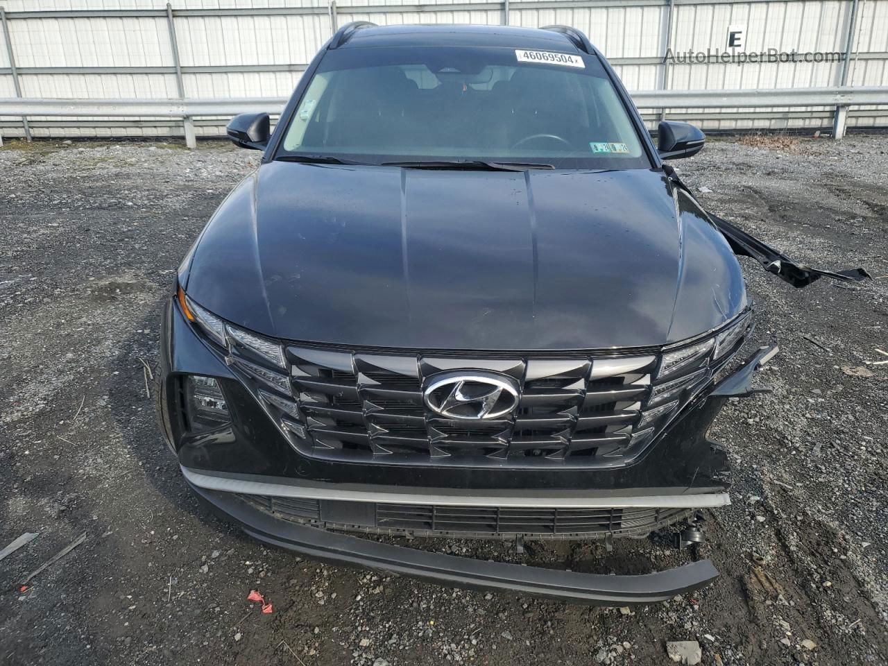 2022 Hyundai Tucson Sel Convenience Black vin: KM8JFCA14NU076179