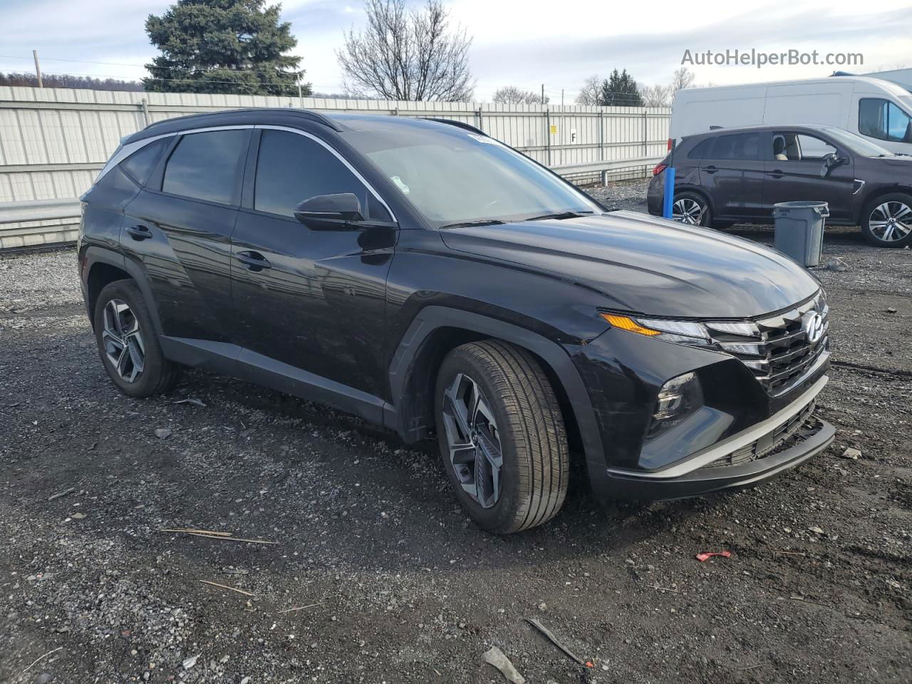 2022 Hyundai Tucson Sel Convenience Black vin: KM8JFCA14NU076179