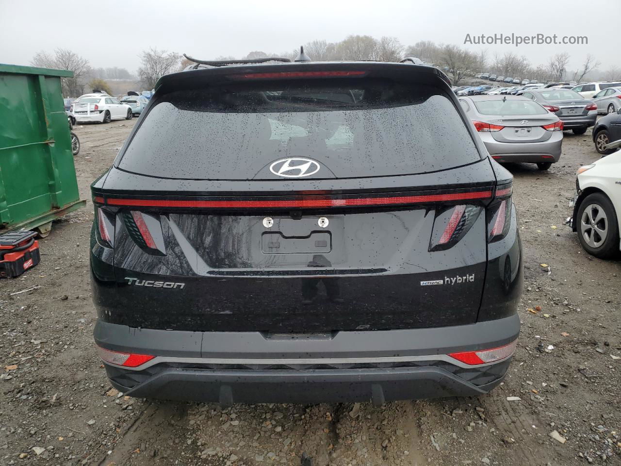 2022 Hyundai Tucson Sel Convenience Black vin: KM8JFCA15NU025774