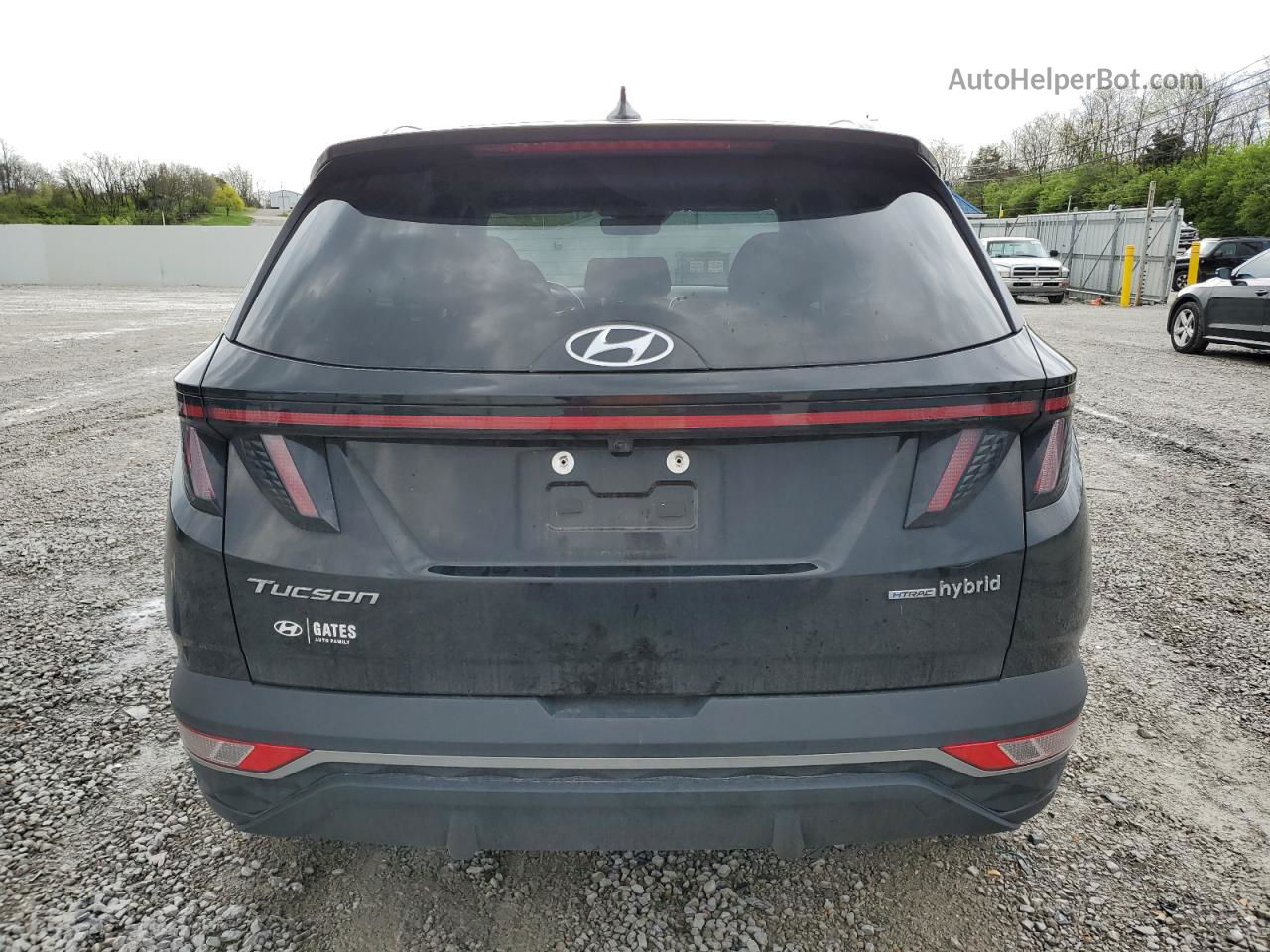 2022 Hyundai Tucson Sel Convenience Black vin: KM8JFCA15NU062825