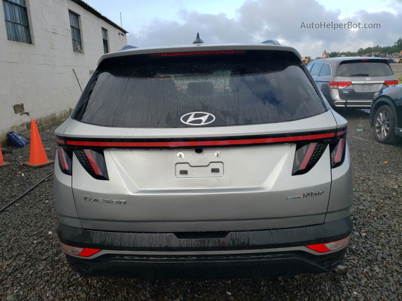 2022 Hyundai Tucson Sel Convenience Silver vin: KM8JFCA18NU042892