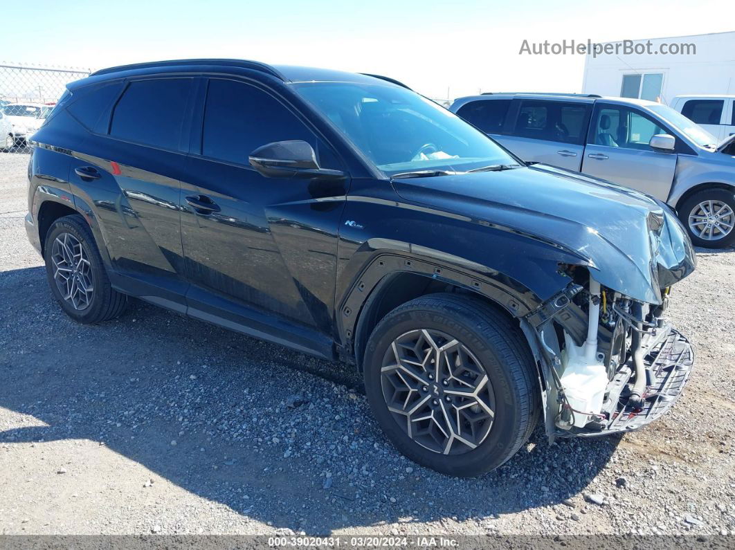 2022 Hyundai Tucson N Line Черный vin: KM8JFCAE0NU146067