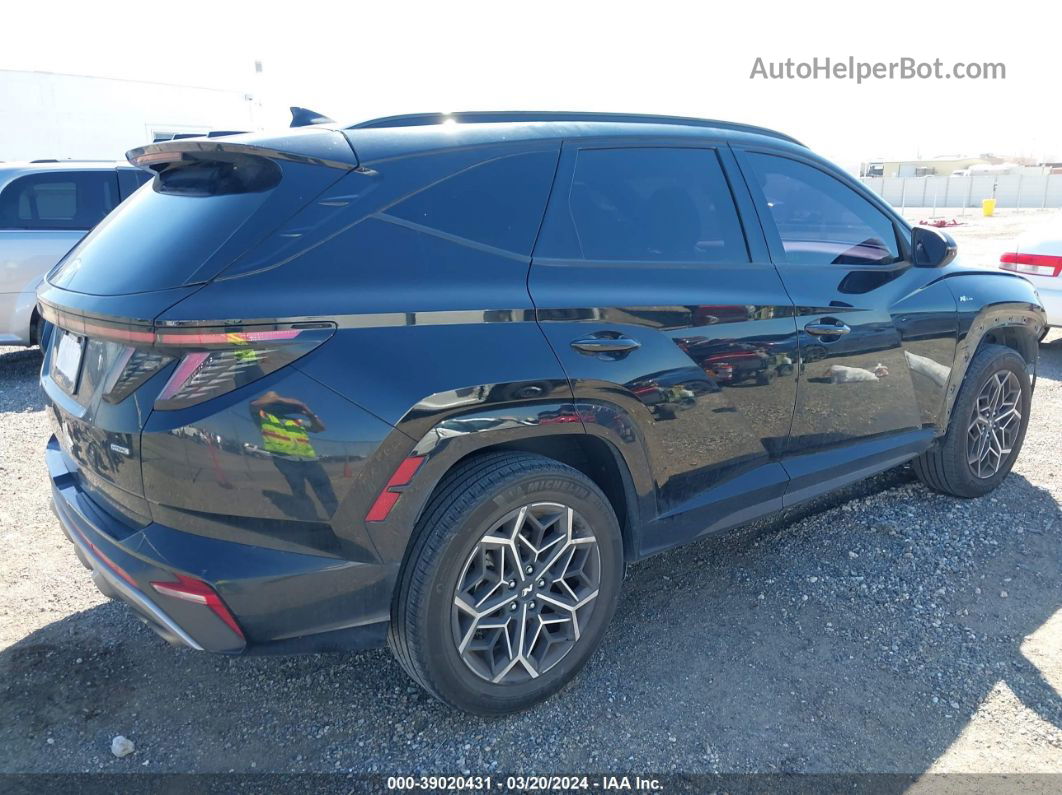 2022 Hyundai Tucson N Line Черный vin: KM8JFCAE0NU146067