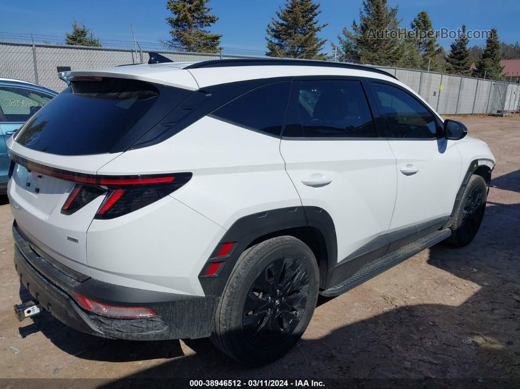 2022 Hyundai Tucson Xrt White vin: KM8JFCAE7NU086613