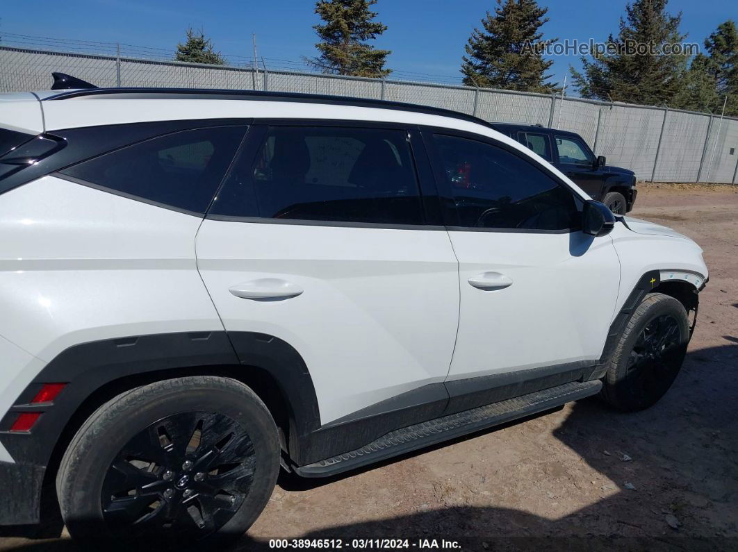 2022 Hyundai Tucson Xrt White vin: KM8JFCAE7NU086613