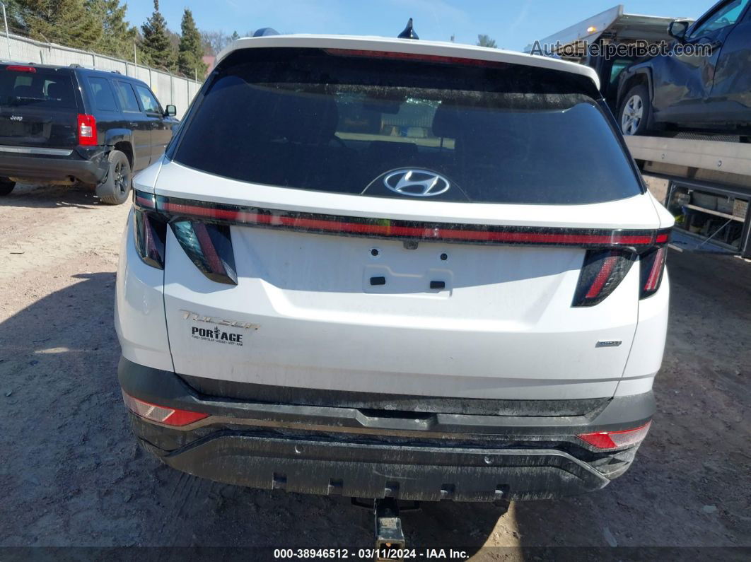 2022 Hyundai Tucson Xrt White vin: KM8JFCAE7NU086613