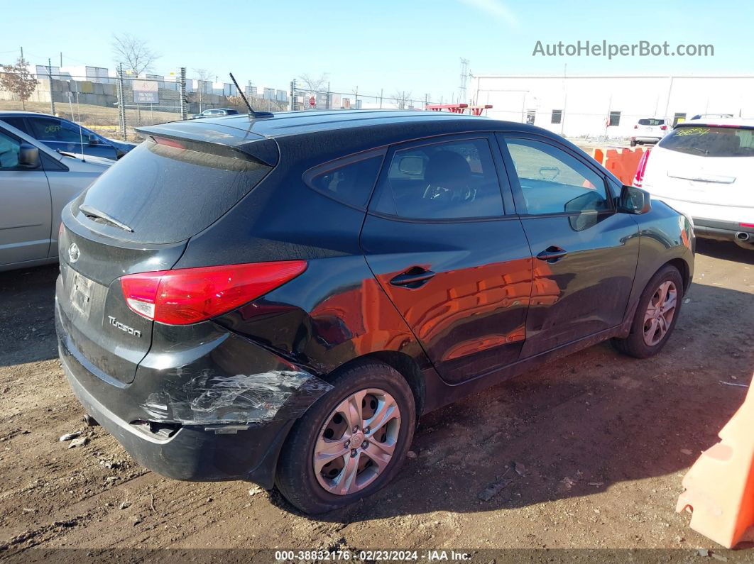 2013 Hyundai Tucson Gl Black vin: KM8JT3AB4DU651882