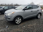 2013 Hyundai Tucson Gl Silver vin: KM8JT3AB5DU686236