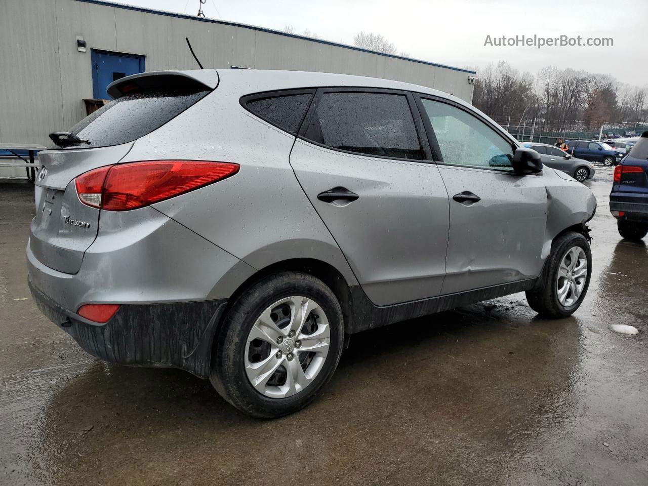 2013 Hyundai Tucson Gl Silver vin: KM8JT3AB8DU588804