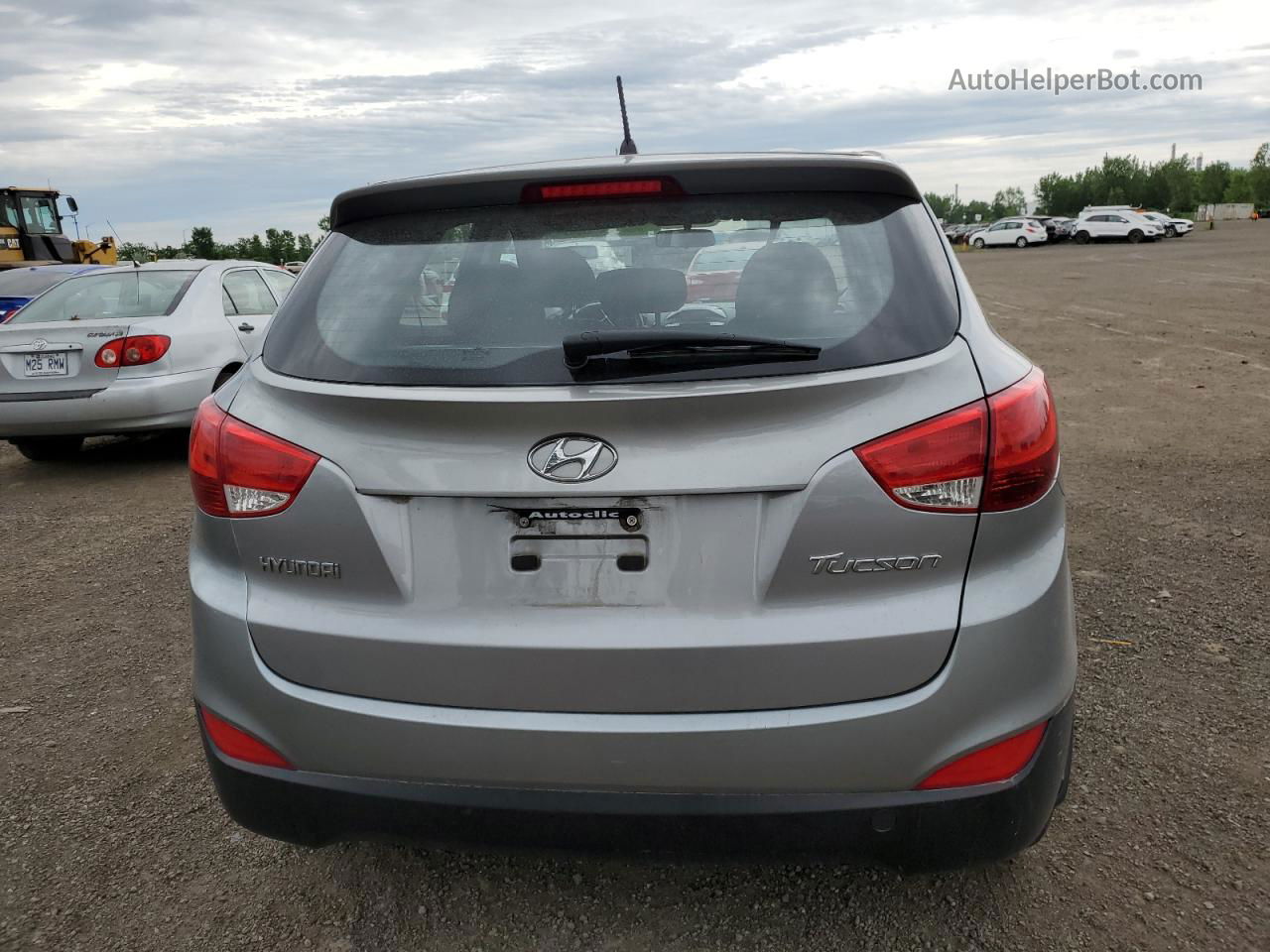 2013 Hyundai Tucson Gl Gray vin: KM8JT3ABXDU554816