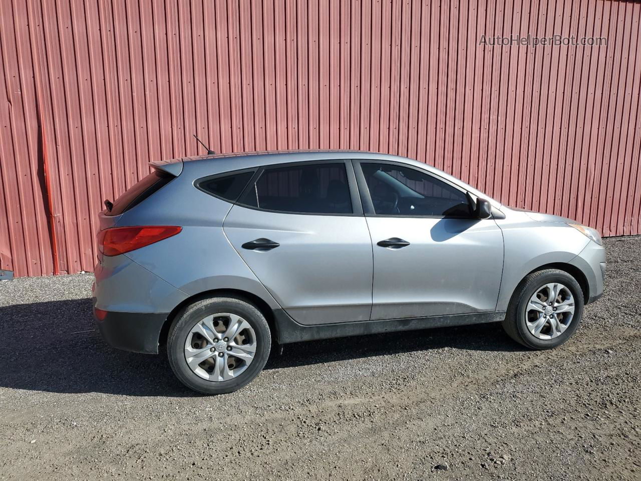 2013 Hyundai Tucson Gl Silver vin: KM8JT3AC3DU555508