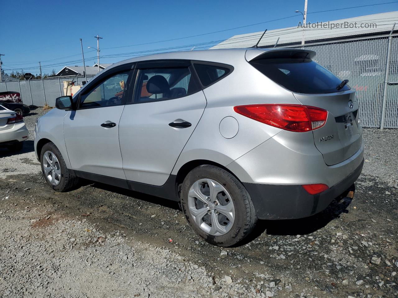 2013 Hyundai Tucson Gl Silver vin: KM8JT3AC6DU722315