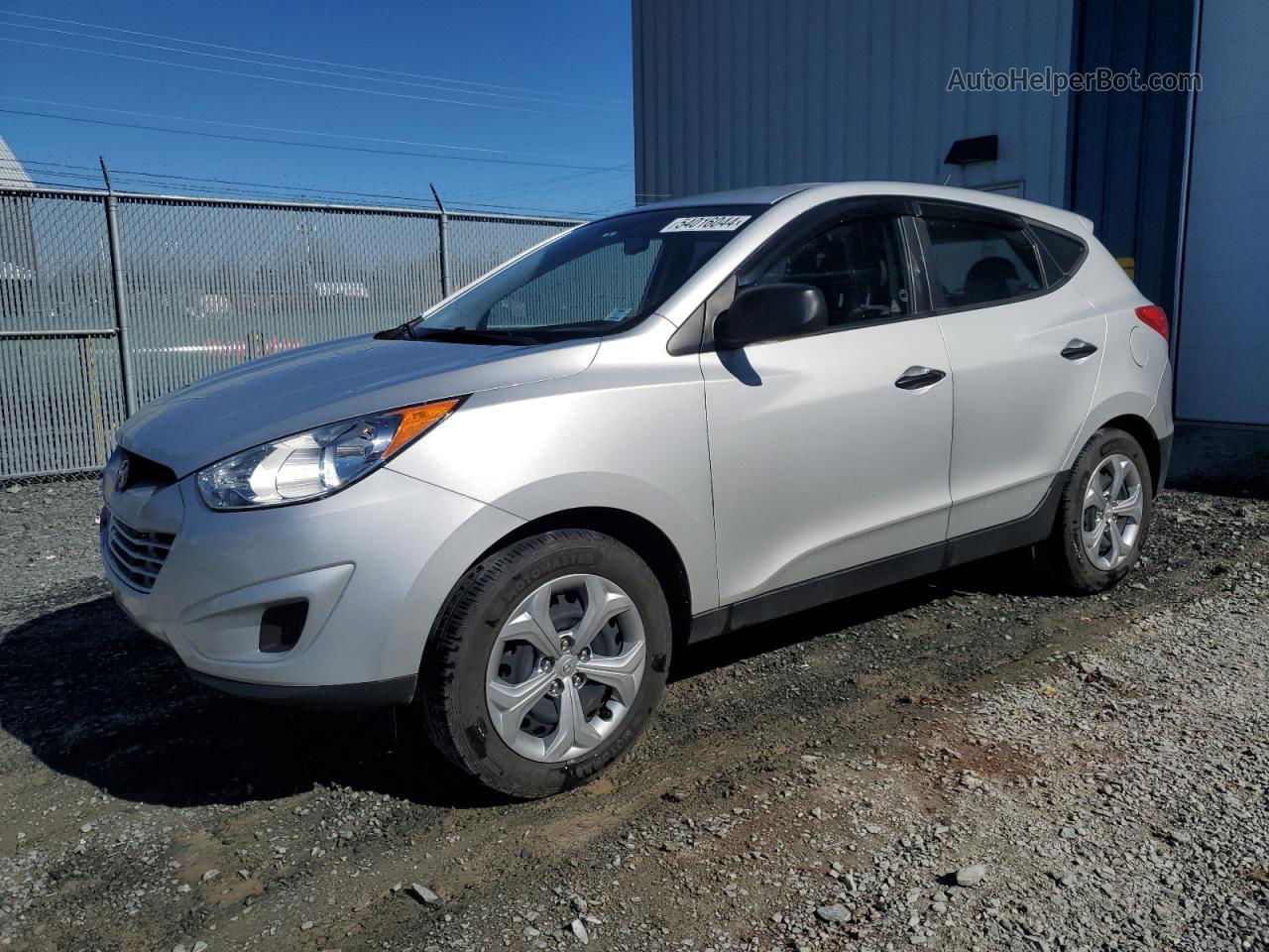 2013 Hyundai Tucson Gl Silver vin: KM8JT3AC6DU722315