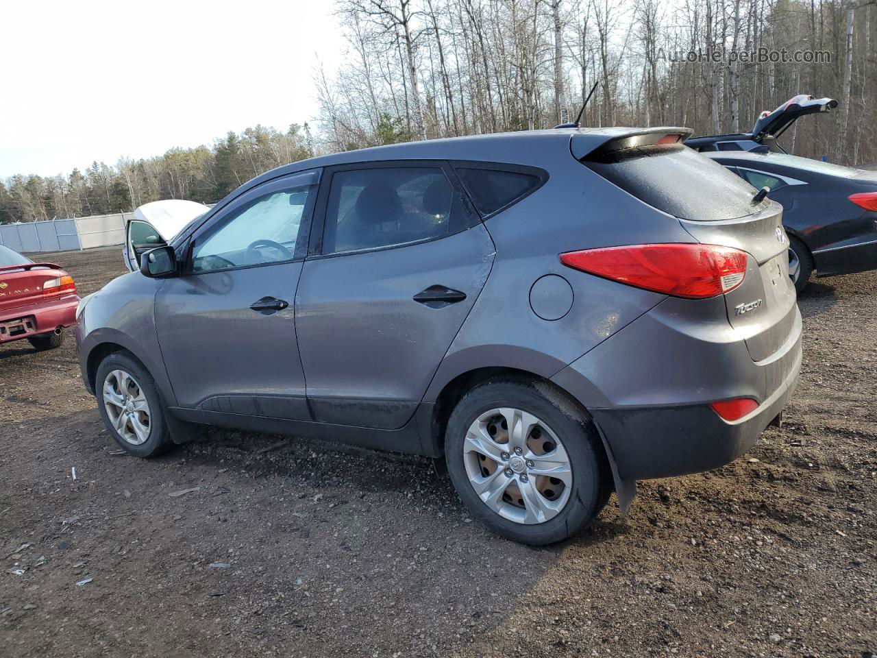 2014 Hyundai Tucson Gls Серый vin: KM8JT3AF0EU903440