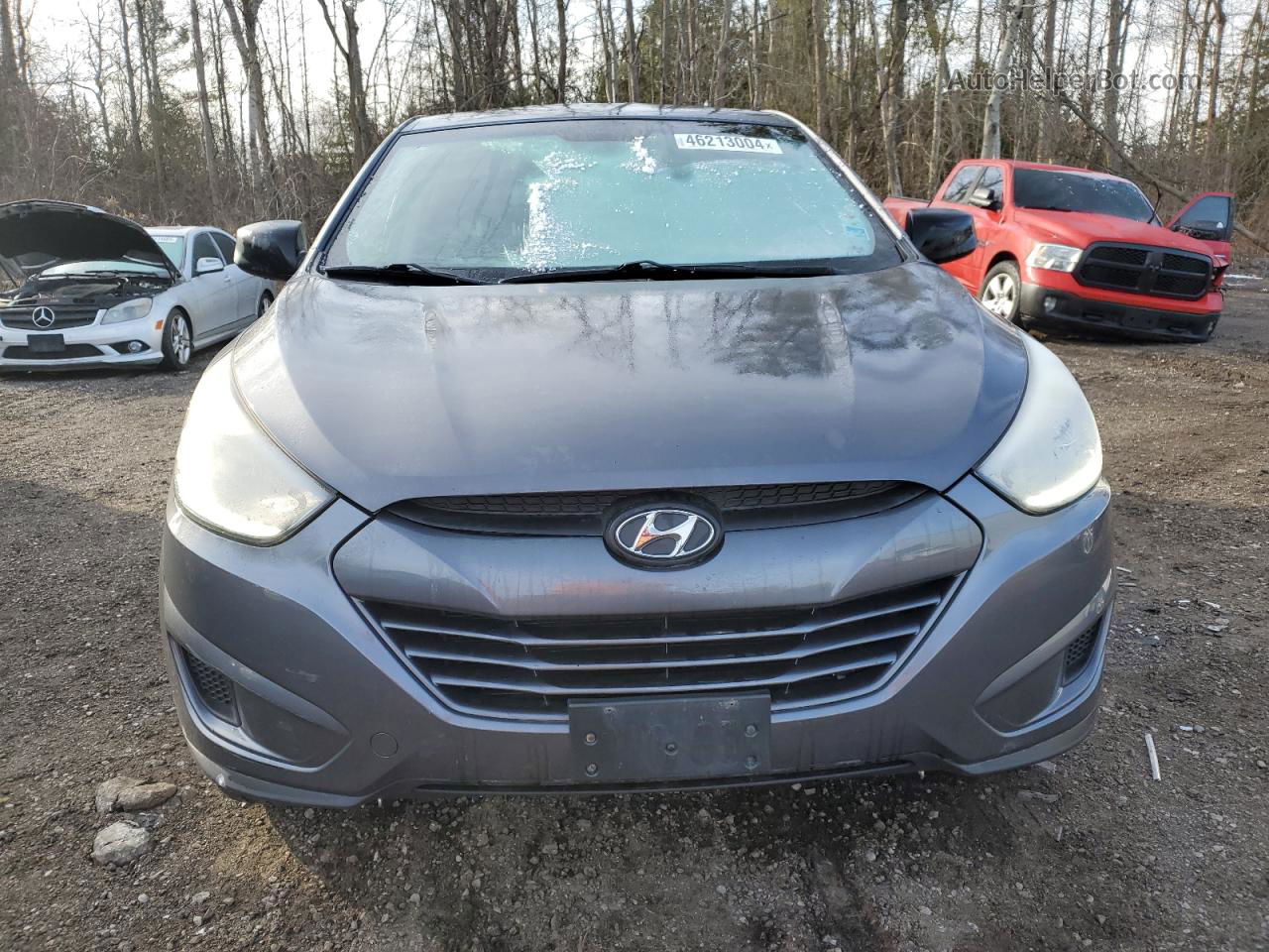 2014 Hyundai Tucson Gls Серый vin: KM8JT3AF0EU903440