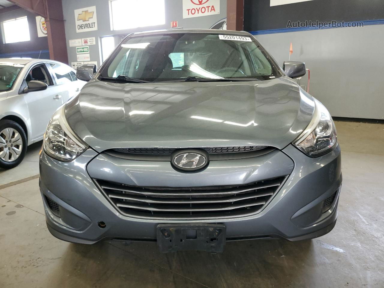 2014 Hyundai Tucson Gls Gray vin: KM8JT3AF0EU906371