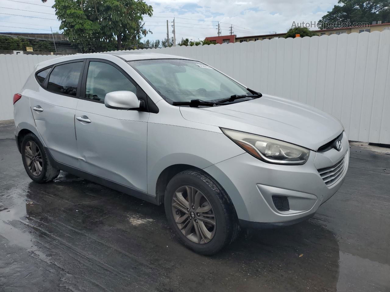 2014 Hyundai Tucson Gls Silver vin: KM8JT3AF1EU844561