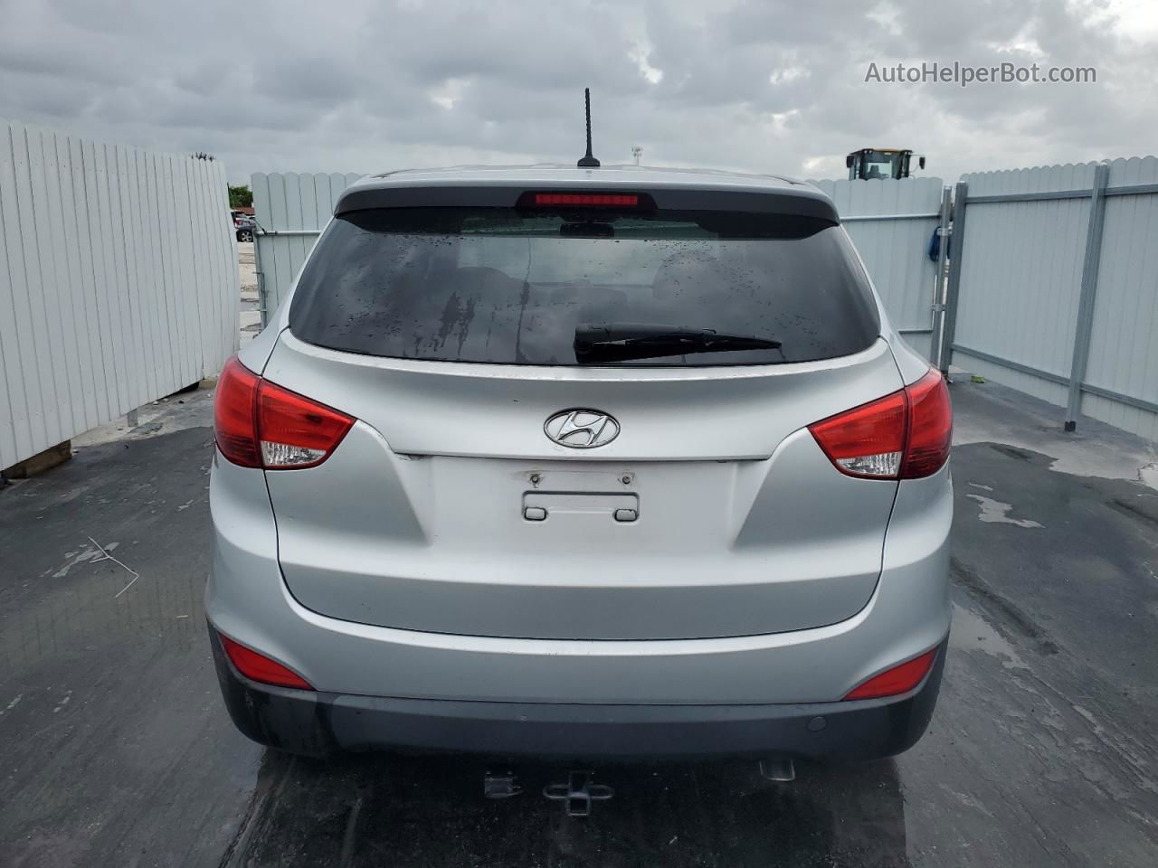 2014 Hyundai Tucson Gls Silver vin: KM8JT3AF1EU844561