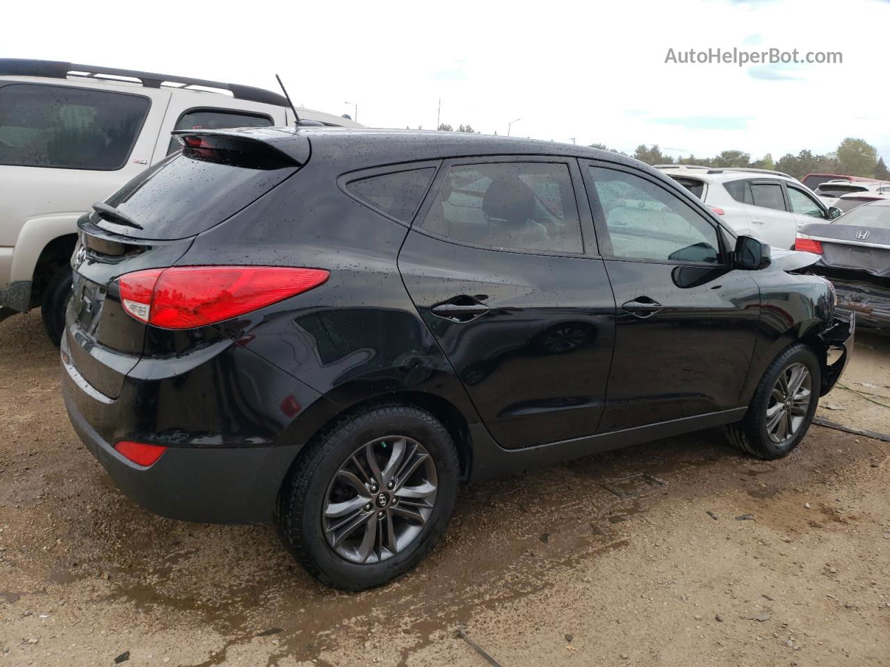 2014 Hyundai Tucson Gls Черный vin: KM8JT3AF1EU902426