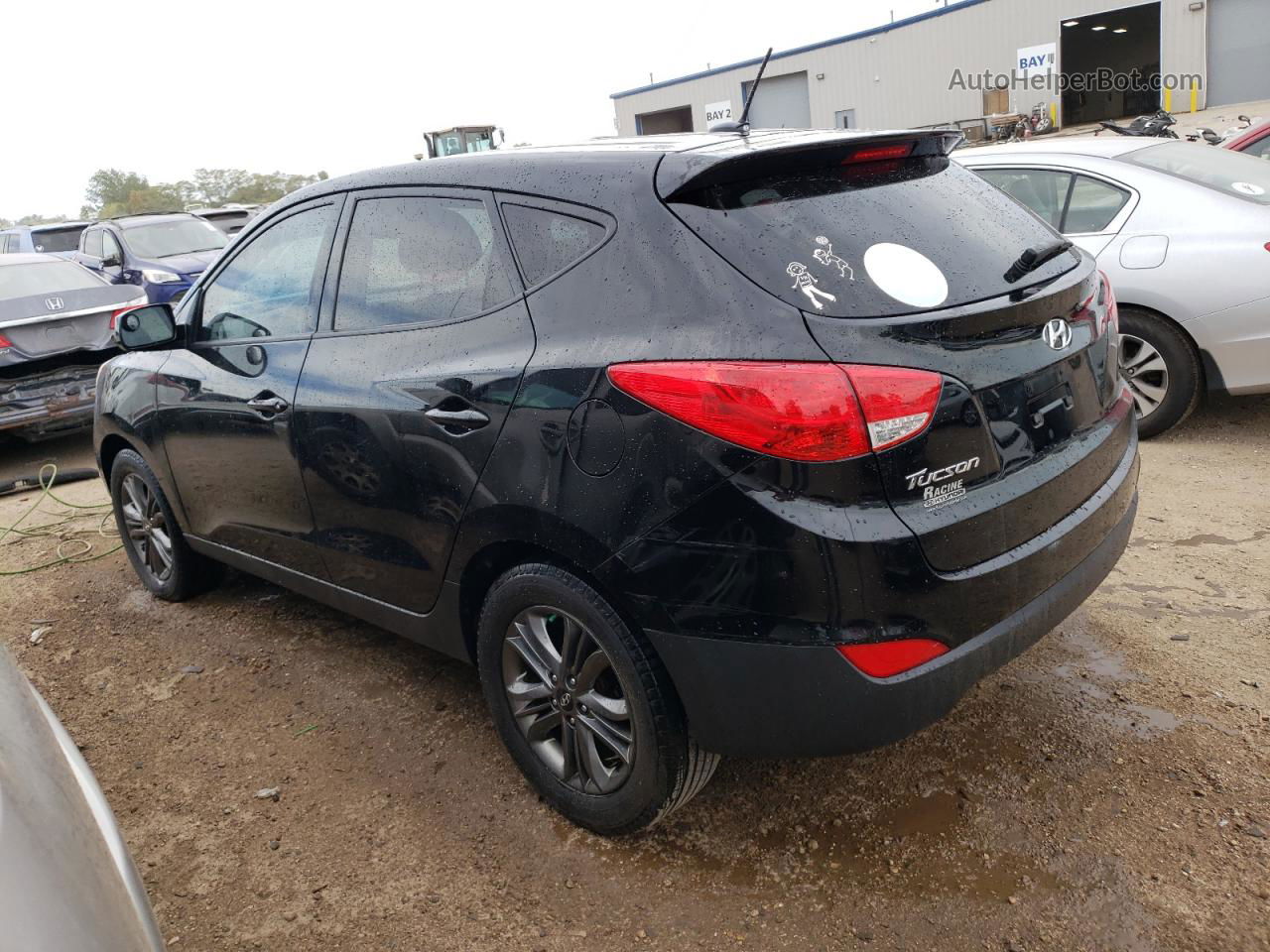 2014 Hyundai Tucson Gls Черный vin: KM8JT3AF1EU902426