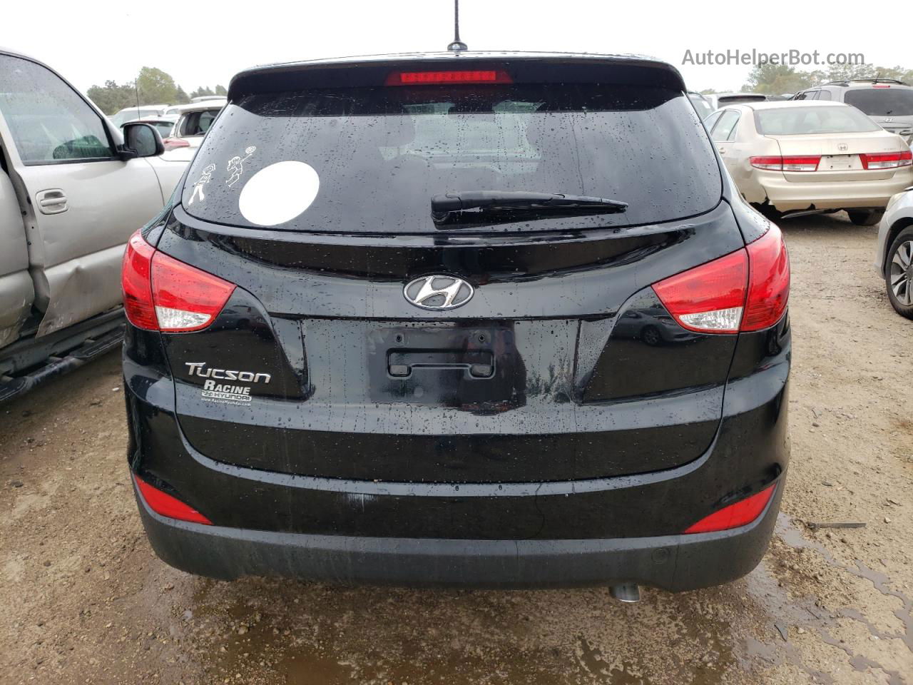 2014 Hyundai Tucson Gls Черный vin: KM8JT3AF1EU902426